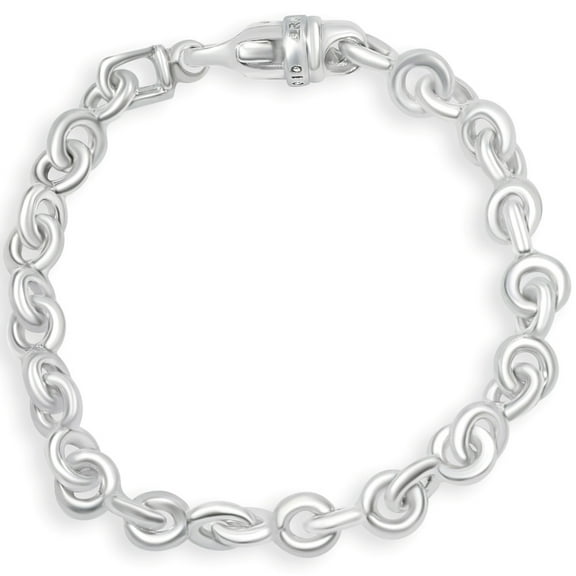 Pompeii Men's 14k Gold (45gram) or Platinum (73gram) 8.5mm Link Bracelet 8.5" (,)