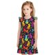 thumbnail image 1 of Balery Colorful Cats Camisón de princesa para niñas, pijama de algodón con mangas abullonadas, suave y bonito.-X-Large, 1 of 6