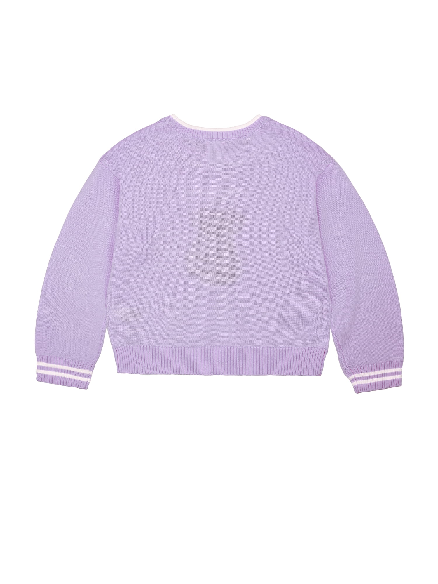 Way to Celebrate Girls Long Sleeve Easter Sweater, Sizes 4-18