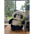 thumbnail image 7 of CHUNYAN Panda plush toys, cute panda dolls holding bamboo, holiday gifts, 7 of 7