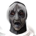 thumbnail image 3 of Decorativo para fiesta de Halloween, lengua de bruja con pelo blanco, disfraz de miedo, cosplay, 3 of 8