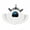 White, variant on 2.4V 80mAh Underwater Sightseeing Model Boat Toy Remote Control Submarine Devil Fish Sightseeing Boat Toys, White