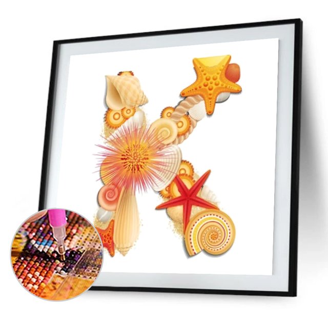 Cuadros Decorativos Pared de mosaico de diamante redondo completo con letras pintadas de diamante 5D DIY DQrwqpou Nuevos Originales