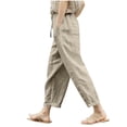 thumbnail image 2 of BLCHUNen Womens Sweatpants Drawstring Elastic Waist Casual Loose Breathable Running Workout Pants with Pockets, 2 of 6