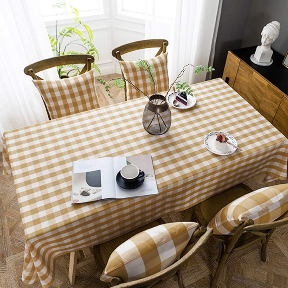 Rectangle Tabletop Decoration Washable Tablecloth Checkerboard Seamless Pattern Black and White Tablecloth Oil-Proof/Waterproof/Wrinkle Free/Stain Resistant Polyester Tablecloth for Kitchen Room Rectangle Tabletop Decoration Washable Tablecloth Checkerboard Seamless Pattern Black and White Tablecloth Oil-Proof/Waterproof/Wrinkle Free/Stain Resistant Polyester Tablecloth for Kitchen Room