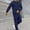 Navy, variant on mihongmao Sweatsuits Men 2 Piece Outfit Fashion Men Casual Pullover Hooded Sports Solid Long Sleeve Trousers Elastic Waist Pant Drawstring Pockets Set Purple S