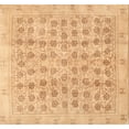 thumbnail image 1 of Ahgly Company Machine Washable Indoor Rectangle Traditional Orange Area Rugs, 5' x 7', 1 of 7