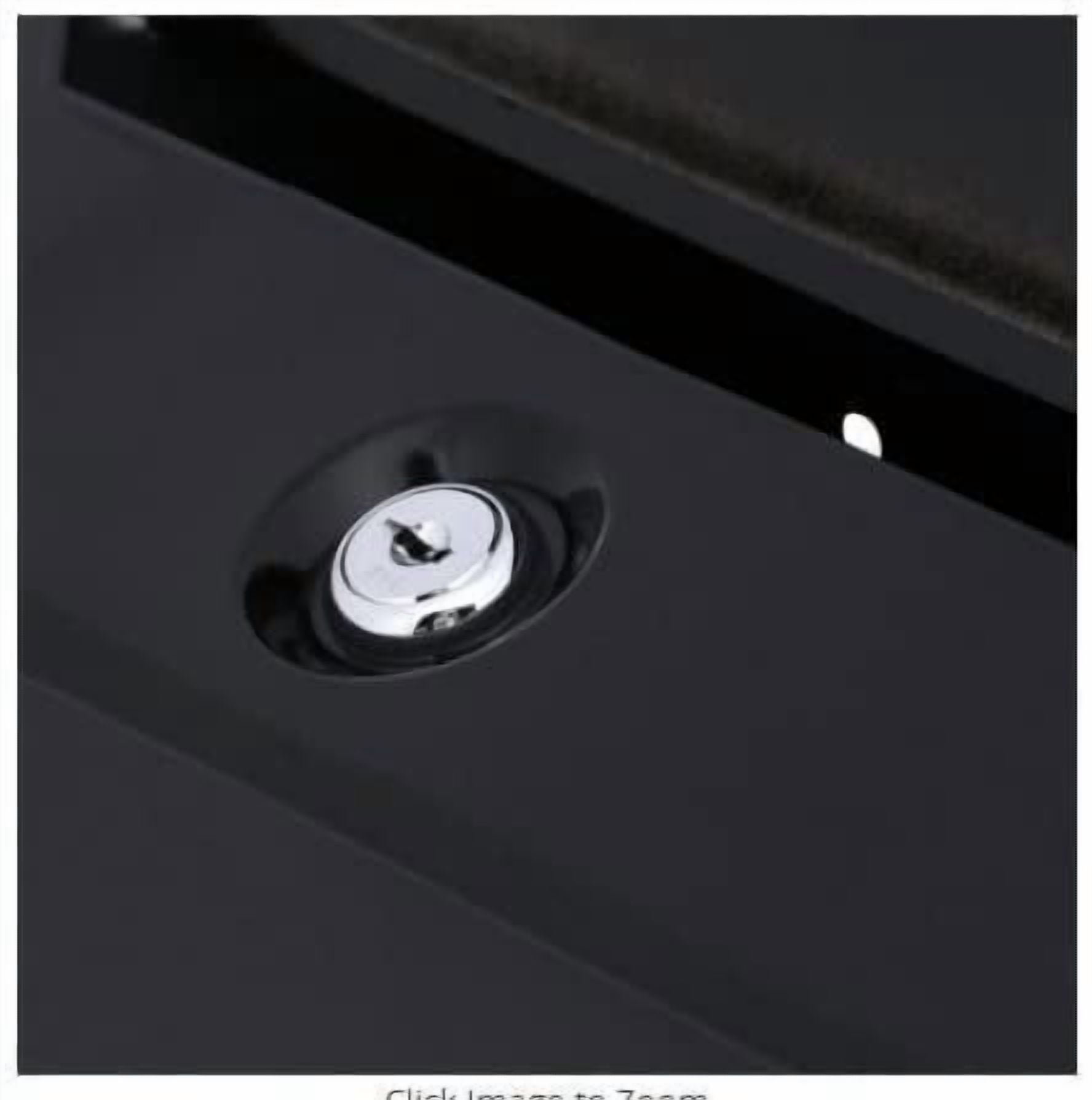 Gibraltar Mailboxes Wall-Mounted Locking Mailbox Black - Durable Powder Coat Steel Finish — Home & Garage Storage, Stackable Design