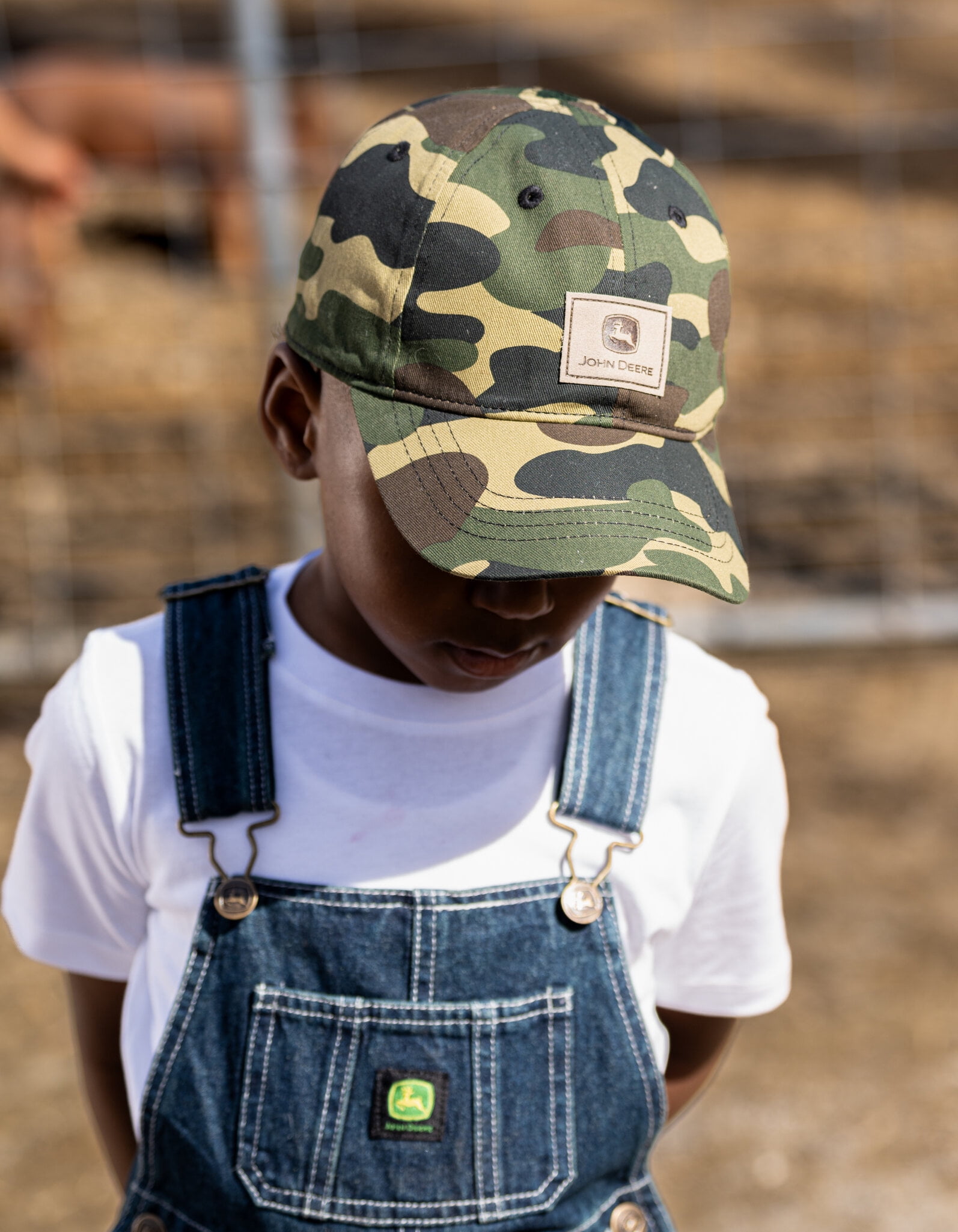 John Deere Kids Baseball Cap Hat One Size