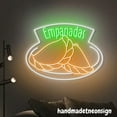 thumbnail image 3 of Handmadetneonsign Empanadas Neon Wall Sign, Mexican Empanadas Wall Art Decor, Restaurant Wall Decor 58220, 3 of 5