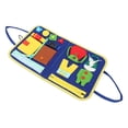 thumbnail image 4 of Sensory Blanket, Improve Finger Dexterity Cloth Elderly Sensory Blanket Relaxing  For Travel, 4 of 8