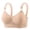 Complexion, variant on No Underwire Bras for Women Stay-in-Place Cup Comfortable Soft Support Brassiere Full Coverage Bras Green 42
