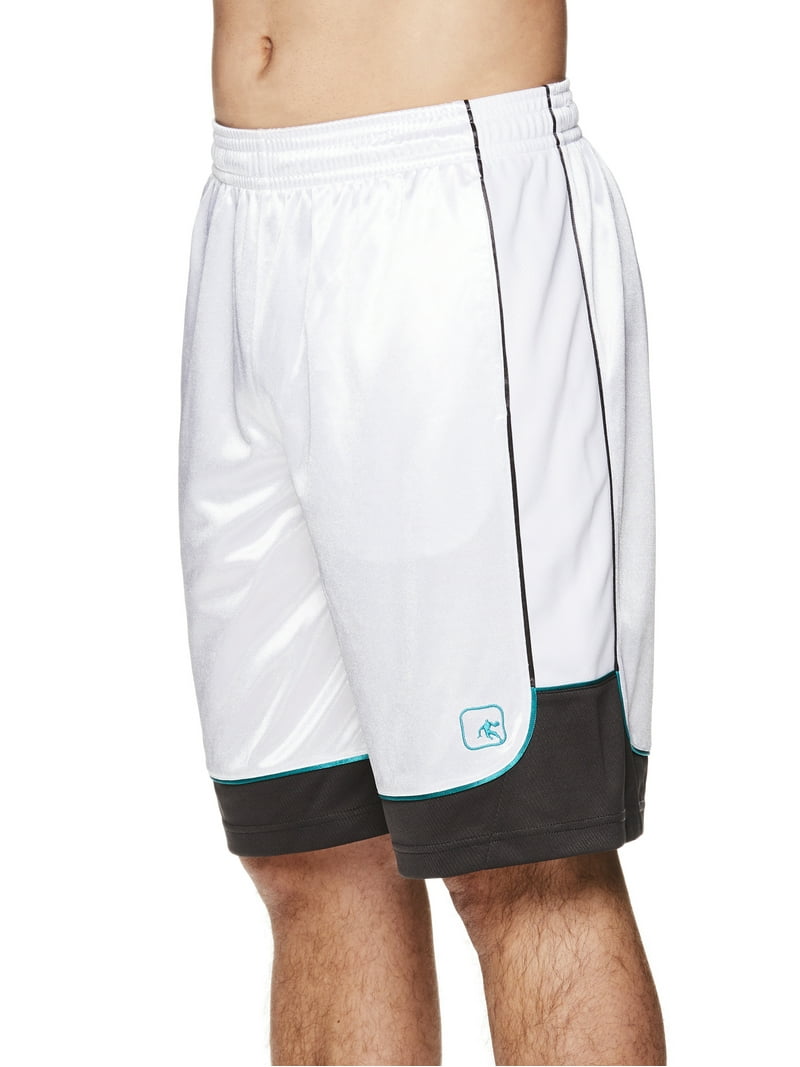 ミント1piu1uguale3 SPORT BIG CREW BL AND1 Men's Colorblock Basketball Shorts, Up to 5XL - Walmart.com