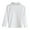 White, variant on Little Girls Long Sleeve Thermal Shirt High Neck Soft Warm Kids Tops Tees Breathable Fall Winter Clothing