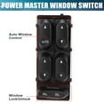 thumbnail image 3 of Power Window Switch Driver Side Power Window Master Control Switch 1L2Z14529BA for Ford F250 F350 F450 F550 2002-2004, 3 of 7