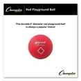 thumbnail image 4 of Champion Sports Playground Ball, 6", Red, 4 of 5