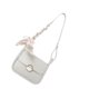 thumbnail image 4 of Bolso de hombro pequeño para mujer Bolso pequeño para mujer Bolso de axila con correa de cadena rectangular Beige, 4 of 8