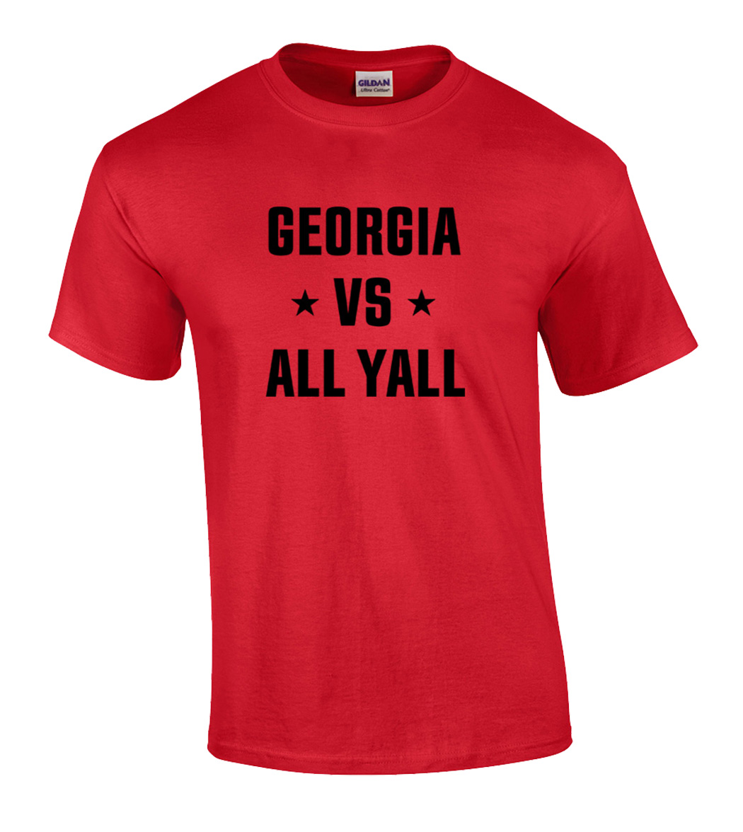 Football Mens Georgia Vs All Yall Adult 