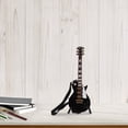 thumbnail image 1 of Guitarra Eléctrica En Miniatura, Hermoso Modelo De Guitarra Eléctrica En Miniatura De 18 Cm, Tilo Negro Para Colección De Regalos, 1 of 7