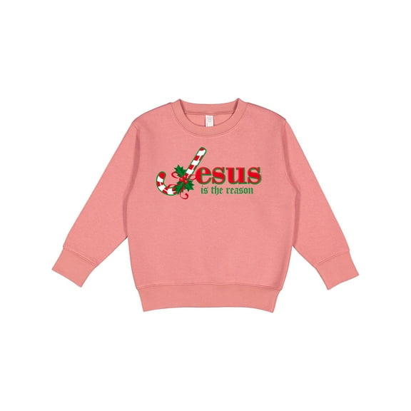 Inktastic Candy Cane Jesus Toddler Sweatshirt