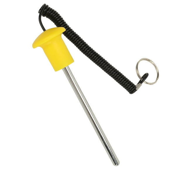 Gym Detent Hitch Pin, Easy To Use Gym Weight Pin Iron Rod With Lanyard For  Fitness 