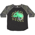 thumbnail image 3 of Inktastic Tiny, Cute Chameleon Boys or Girls Toddler T-Shirt, 3 of 5