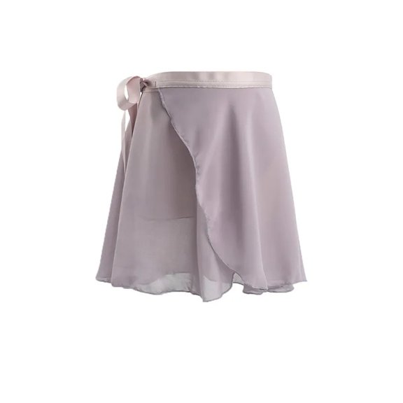 18 Color Ballet Dance Skirts Chiffon Pettiskirts Girl Ballet Dance Tulle Skirt Pull-On Wrap Pleated Skirt With Adjustable