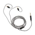 thumbnail image 1 of Cable de actualización de los auriculares, enchufe sen pérdidas y reproducción reproductiva de 3.5 mm de reemplazo de alambre de auriculares corre de cobre plateado para ls300 para ls300, 1 of 7
