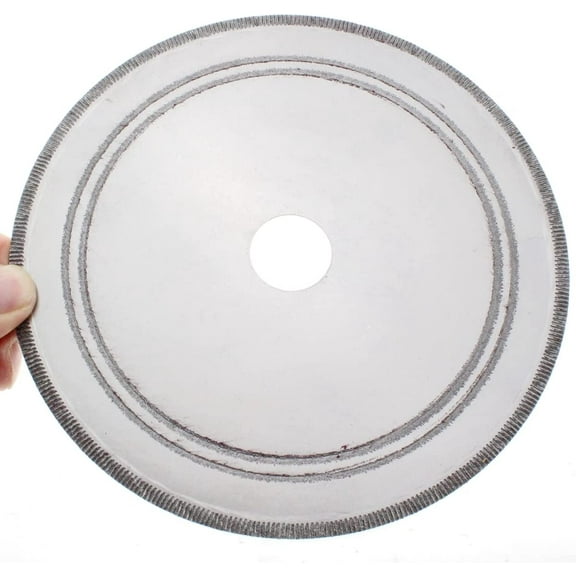 7" inch Diamond Lapidary Saws Blade 175mm Notched Rim Trim Stone Masonry Tools Arbor Hole 25.4mm