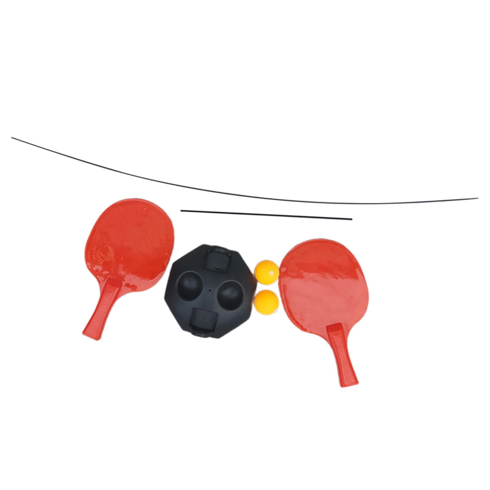 Dualoai Table Tennis Self Training Improve Hand Eye Coordination Self Workout Pong Balls