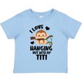 thumbnail image 3 of Inktastic Monkey I Love Hanging out with My Titi Boys or Girls Toddler T-Shirt, 3 of 5