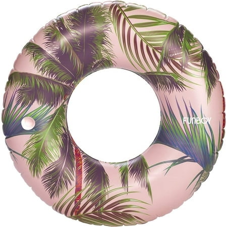 FUNBOY Oversized Vintage Cali Giant Inflatable Tube Float Luxury Raft for Summer Pool Parties and Entertainment Large