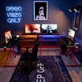 thumbnail image 2 of Bestier 55 inch L-Shaped Gaming Computer Desk with Monitor Stand Home Office Corner Desk, 2 of 5