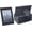 Black, variant on 50 Pack Rainbow 4x6 Inch Standing Cardboard Picture Frames with Easel, Bulk Paper Photo Frame Cards for Wedding, Graduation, Birthday, Father’s Day, Back to School & Classroom DIY Crafts