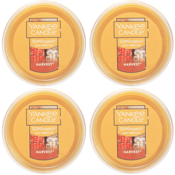 Yankee Candle Harvest Scenterpiece Easy MeltCup (Pack of 4)