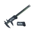 thumbnail image 1 of Scienceny Calibrador Vernier Digital, regla micrométrica de calibre 0-150mm, pantalla LCD, instrumento artesanal de medición operado por para el Medidores de medidas dimensionales Negro NO2 Scienceny TO000933-02B, 1 of 6