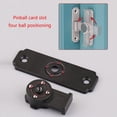thumbnail image 3 of TIERPOP Door Lock 90 Degree Barn Bolt Cast Stainless Steel Hook Latches Window Cabinet Locks Right Sliding Gate Lock, 3 of 14