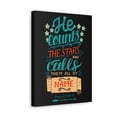 thumbnail image 4 of Scripture Walls Psalm 147:4 He Counts The Stars Christian Wall Art Bible Verse Print Ready To Hang, 4 of 18