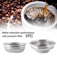 thumbnail image 4 of Panier Filtre à Café 58mm Argent Acier Inoxydable Machine à Expresso Dose Unique, 4 of 9