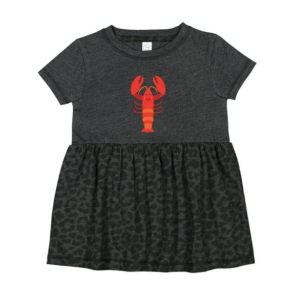 Inktastic Lobster Cute Ocean Creature Girls Baby Dress