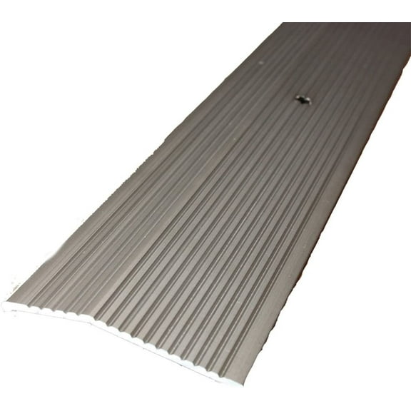 M-D Building Products Carpet Trim Extra Wide Fluted - Aluminum, Pewter Finish - 2 in x 36 in