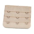 thumbnail image 2 of Wweixi Extension de Bretelles Rallonge de Soutien-Gorge Boucle 3 Crochets Accessoires pour Femmes Pratique Élastique Clips Multicolores Serrés 3 Rangées sous-Vêtements Couleur Chair Profonde, 2 of 6
