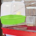 thumbnail image 2 of Creative Bird Bathing Box Plastic Parrot Shower Container Bird Cage Accessory, 2 of 3