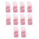 thumbnail image 2 of 10 Uds. Gancho de conexión para colgar colgador de ropa ganchos de hebilla de conexión (rosa) Ndcxsfigh Libre de BPA, 2 of 2