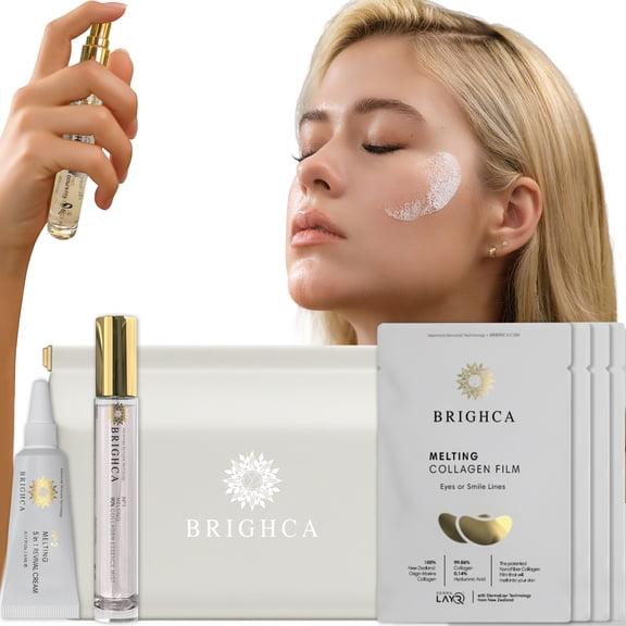 Melting Collagen Trial Kit – Mist, Cream & Film Patches, Firm & Radiant K-Beauty Set