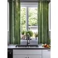 thumbnail image 2 of Green Plants Sheer Curtains 39 Inch Length 2 Panels Set for Living Room/Bedroom, Forest Natural Landscape Botanical Kitchen Curtains Grommet Semi-Sheer Curtains Drapes Window Treatments 27.5"x39"x2, 2 of 7