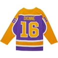 thumbnail image 3 of Men's Mitchell & Ness Marcel Dionne Purple Los Angeles Kings  1980/81 Blue Line Player Jersey, 3 of 5