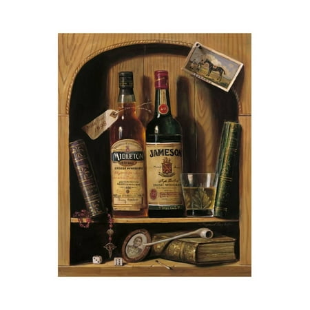 Jameson Irish Whiskey Print Wall Art By Raymond (Best Price Jameson Irish Whiskey)