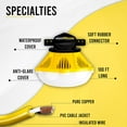 thumbnail image 6 of DMNI Construction String Lights 100ft- String Lights Indoors - Commercial Outdoor String Lights  (Pack of 2), 6 of 8