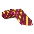 thumbnail image 2 of Skeleteen Maroon and Gold Tie - Wizard Costume Accessories Dress Up Ties - 1 Piece, 2 of 6